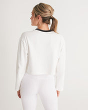 Load image into Gallery viewer, BLK WOMAN 2 Women&#39;s Cropped Sweatshirt
