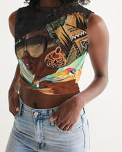 Load image into Gallery viewer, BLK WOMAN Women&#39;s Twist-Front Tank
