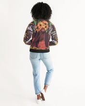 Load image into Gallery viewer, brown gurl Women&#39;s Bomber Jacket
