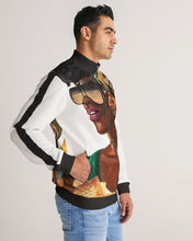 Load image into Gallery viewer, BLK WOMAN 2 Men&#39;s Stripe-Sleeve Track Jacket
