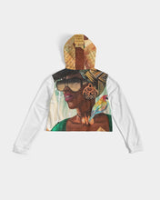 Load image into Gallery viewer, BLK WOMAN Women&#39;s Cropped Hoodie
