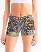 Load image into Gallery viewer, PEACE BE STILL Women&#39;s Mid-Rise Yoga Shorts

