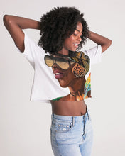 Load image into Gallery viewer, BLK WOMAN 2 Women&#39;s Lounge Cropped Tee
