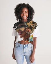 Load image into Gallery viewer, BLK WOMAN 2 Women&#39;s Lounge Cropped Tee
