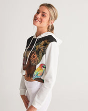 Load image into Gallery viewer, BLK WOMAN 2 Women&#39;s Cropped Hoodie
