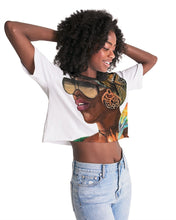 Load image into Gallery viewer, BLK WOMAN 2 Women&#39;s Lounge Cropped Tee
