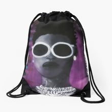 Load image into Gallery viewer, &quot;I&#39;m Just Fine &quot; Drawstring Bag
