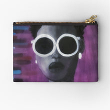 Load image into Gallery viewer, &quot;I&#39;m just Fine&quot; Zipper Pouch
